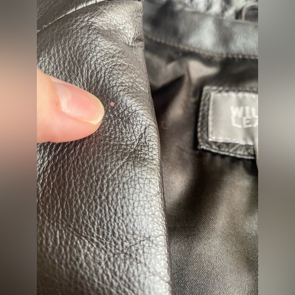 Wilsons Leather Women’s Jacket Size Large Chocolate Brown Color - Picture 10 of 16